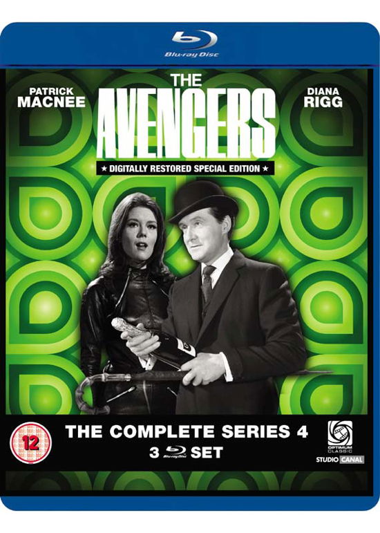 Cover for Avengers Series 4 the BD · The Avengers Series 4 (Blu-ray) (2015)