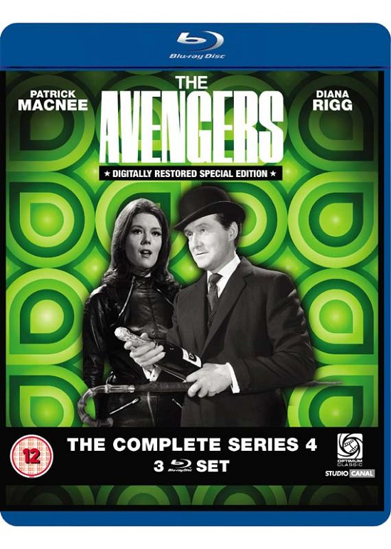Cover for Avengers the Complete Series 4 · Avengers The Complete Series 4 (Blu-ray) (2015)