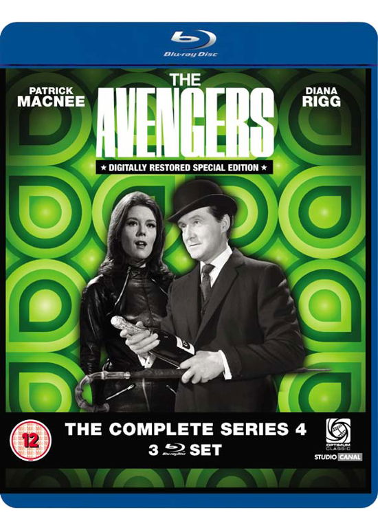 Cover for Avengers Series 4 the BD · The Avengers Series 4 (Blu-Ray) (2015)