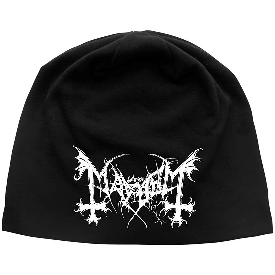Cover for Mayhem · Mayhem Unisex Beanie Hat: Logo (Klær) [Black - Unisex edition]