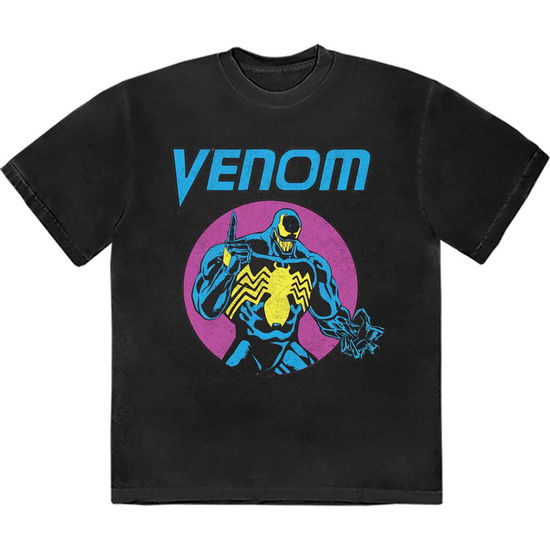 Marvel Comics Unisex T-Shirt: Venom Purple Circle - Marvel Comics - Merchandise -  - 5056737257830 - June 10, 2024