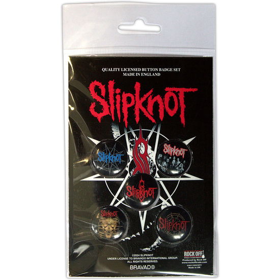 Cover for Slipknot · Slipknot Button Badge Pack: Tribal S (MERCH) [size S] (2025)