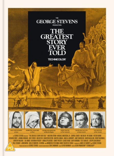 The Greatest Story Ever Told Limited Collectors Edition Mediabook Blu-Ray + - George Stevens - Movies - Altitude Film Distribution - 5060952891830 - March 25, 2024