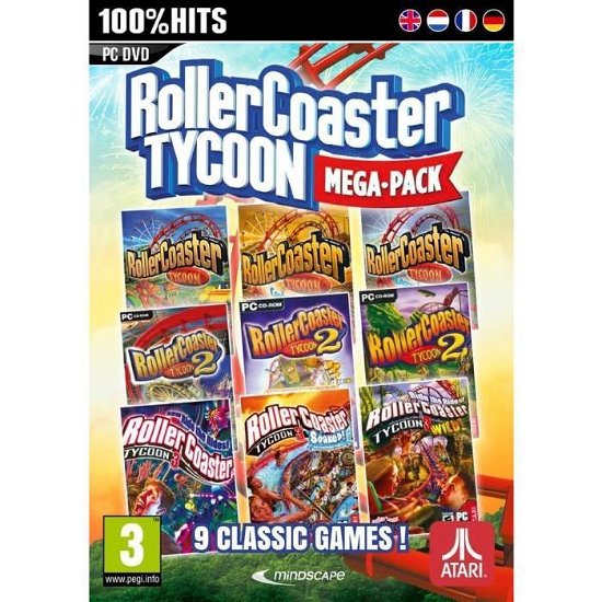 Cover for Atari · Rollercoaster Tycoon (PC)