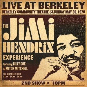Cover for The Jimi Hendrix Experience · Live at Berkeley [Vinyl LP] (LP) (2015)