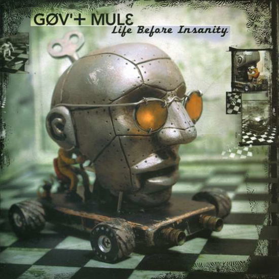 Cover for Gov't Mule · Life Before Insanity (Ltd. Green / Black Swirled Vinyl) (LP) [Limited Numbered edition] (2020)