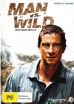 Cover for Man vs Wild with Bear Grylls: Season 3 - Forces of Nature (Discovery Channel) (DVD) (2014)