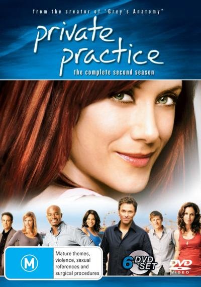 Cover for Private Practice · Complete Second Season (DVD) (2009)