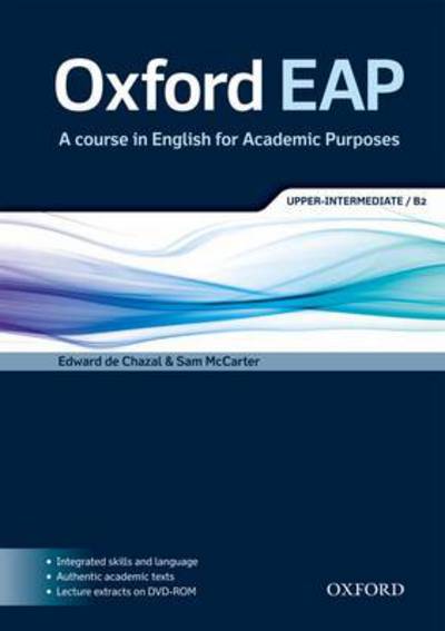 Cover for De Chazal · Oxford EAP: Upper-Intermediate/B2: Teacher's Book, DVD and Audio CD Pack - Oxford EAP (Book) (2012)