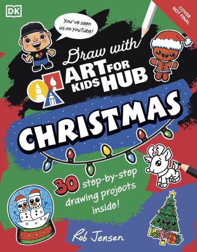 Cover for Art For Kids Hub · Draw with Art for Kids Hub Christmas (Paperback Book) (2024)