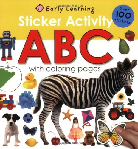 Cover for Roger Priddy · Sticker Activity ABC: Over 100 Stickers with Coloring Pages - Sticker Activity Fun (Paperback Book) (2008)