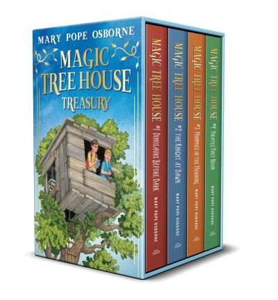Cover for Mary Pope Osborne · Magic Tree House 1-4 Treasury Boxed Set (Bog) (2023)