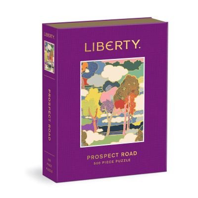 Cover for Galison · Liberty Prospect Road 500 Piece Book Puzzle (GAME) (2023)