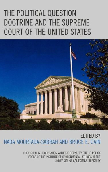 Cover for Nada Mourtada-sabbah · The Political Question Doctrine and the Supreme Court of the United States (Hardcover bog) (2007)