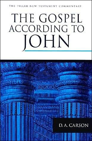 Cover for Donald A. Carson · The Gospel According to John: An Introduction and Commentary - Pillar New Testament Commentary (Inbunden Bok) [Reprint edition] (1990)