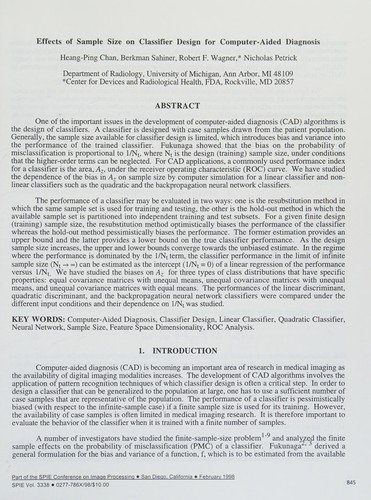 Medical Imaging 1998: Image Processing (Proceedings of SPIE) - Hanson - Bücher - SPIE Press - 9780819427830 - 31. Juli 1998