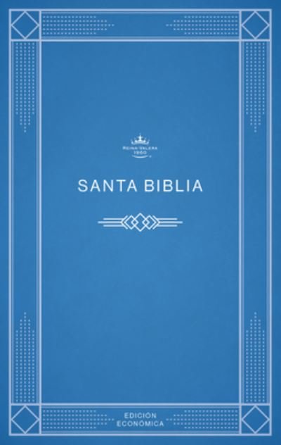 Cover for B&amp;h Español Editorial · Rvr 1960 Biblia Económica de Evangelismo, Azul Tapa Rústica (Book) (2022)