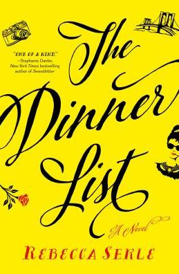 Cover for Rebecca Serle · The Dinner List: A Novel (Paperback Book) (2018)