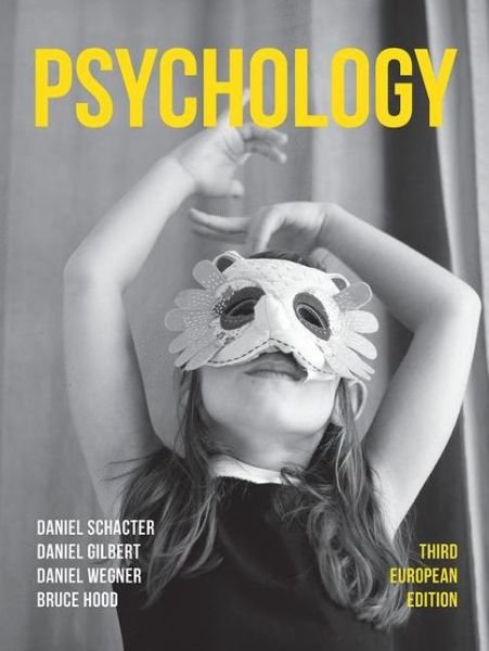 Cover for Daniel Schacter · Psychology: Third European Edition (Paperback Bog) [3rd ed. 2020 edition] (2019)