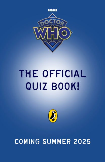 Cover for Doctor Who · Doctor Who: The Official Quiz Book (Hardcover Book) (2025)