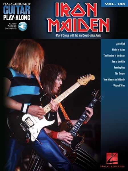 Cover for Iron Maiden · Iron Maiden: Guitar Play-along Volume 130 (Lydbog (CD)) (2016)