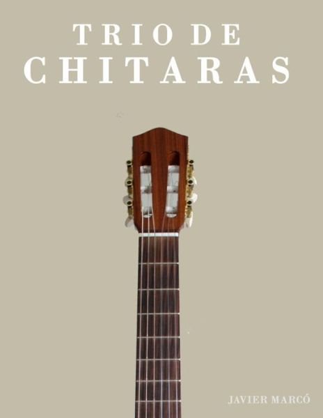 Cover for Javier Marcó · Trio Di Chitarras: Due Pezzi Facili (Paperback Book) [Italian edition] (2014)