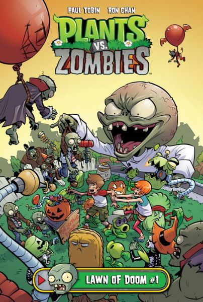 Cover for Paul Tobin · Plants vs. Zombies Lawn of Doom 1 (Hardcover Book) (2019)