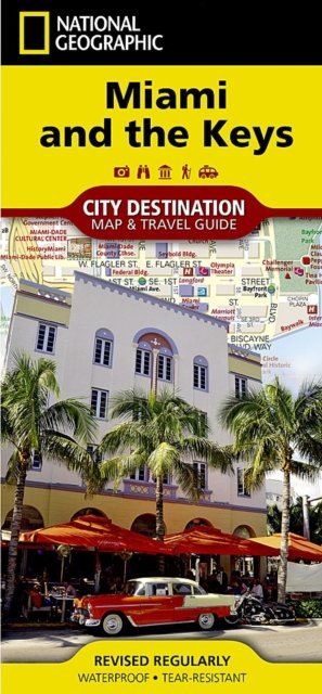 Cover for National Geographic Maps · Destination Map: Miami And The Keys (Landkarten) [2022nd edition] (2022)