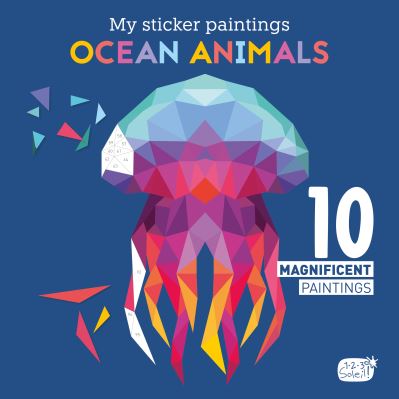 My Sticker Paintings: Ocean Animals: 10 Magnificent Paintings - Clorophyl Editions - Books - Fox Chapel Publishing - 9781641241830 - March 15, 2022