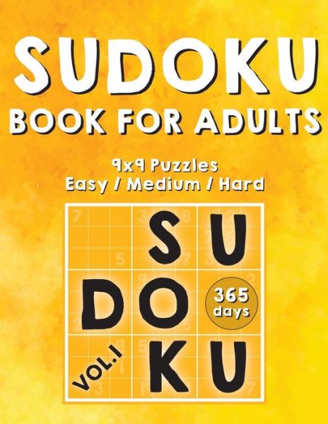 Cover for Cheans Natty · Sudoku Books for Adults (Paperback Book) (2018)