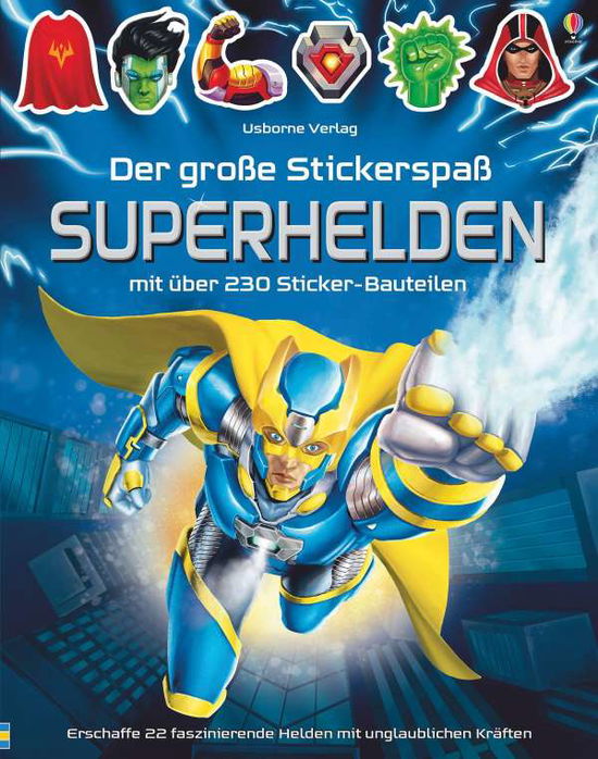 Cover for Simon Tudhope · Stickerspaß Superhelden (Book)