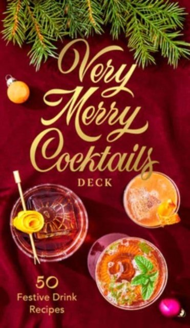 Cover for Chronicle Books · Very Merry Cocktails Deck: 50 Festive Drink Recipes (Flashkort) (2023)
