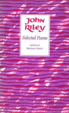 Cover for John Riley · Selected Poems (Paperback Book) (1995)