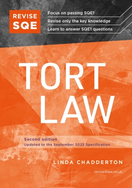 Cover for Linda Chadderton · Revise SQE Tort Law: SQE1 Revision Guide 2nd ed (Paperback Book) [2 Revised edition] (2023)
