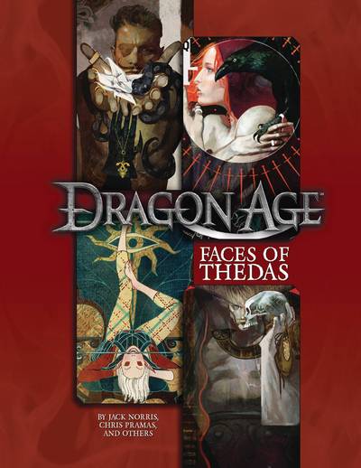 Cover for Lisa Adams · Faces of Thedas: A Dragon Age RPG Sourcebook (Hardcover Book) (2019)