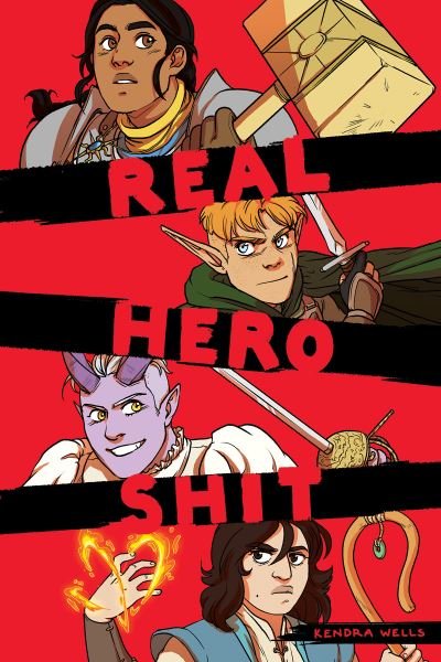 Cover for Kendra Wells · Real Hero Shit (Paperback Bog) (2022)