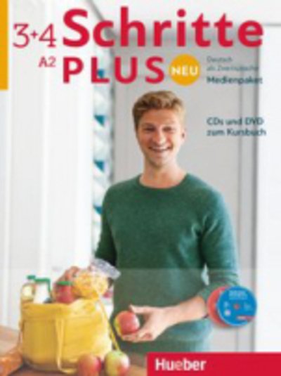 Schritte Plus neu: Medienpaket A2 - 3 CDs und 1 DVD zum Kursbuch - Daniela Niebisch - Książki - Max Hueber Verlag - 9783191210830 - 3 maja 2017