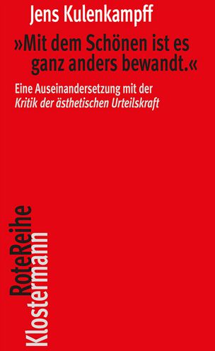 Cover for Verlag Vittorio Klostermann · Mit Dem Schonen Ist Es Ganz Anders Bewandt (Paperback Book) (2022)