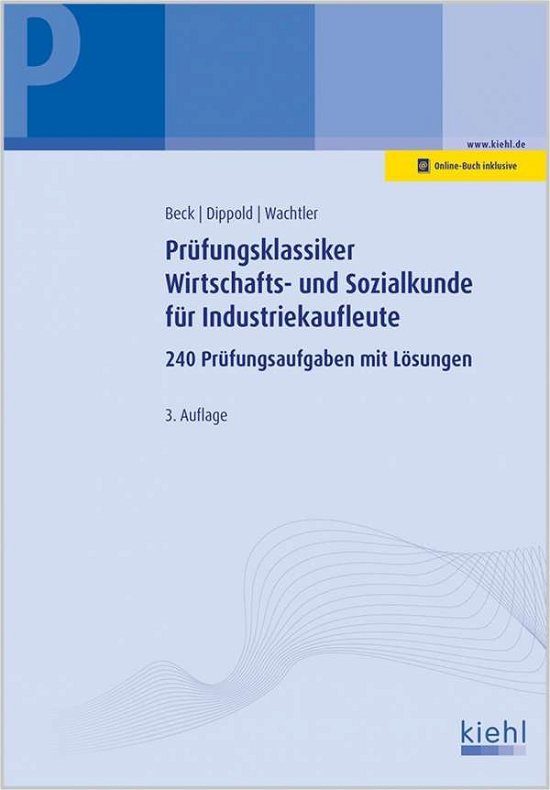 Cover for Beck · Prüfungsklassiker WiSo f.Industrie (Bok)
