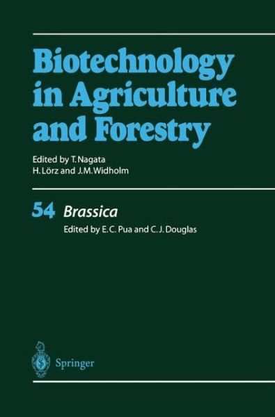 Cover for Eng Chong Pua · Brassica - Biotechnology in Agriculture and Forestry (Taschenbuch) [Softcover reprint of the original 1st ed. 2004 edition] (2010)