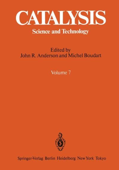 Cover for John R. Anderson · Catalysis: Science and Technology - Catalysis (Taschenbuch) [Softcover reprint of the original 1st ed. 1985 edition] (2012)