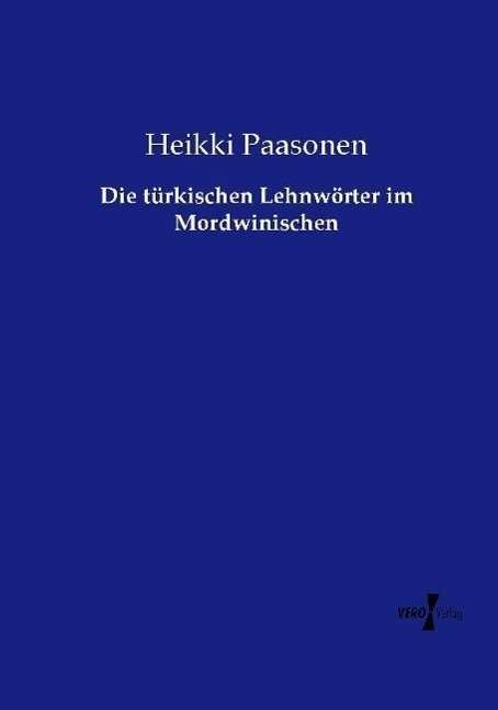 Cover for Paasonen · Die türkischen Lehnwörter im M (Book)