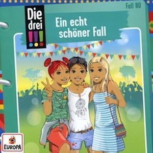 CD Die drei !!! 80 EIn echt schöner Fall - Die Drei !!! - Música - United Soft Media Verlag Gmbh - 9783803261830 - 