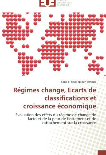Cover for Sana El Fessi EP Ben Ammar · Régimes Change, Ecarts De Classifications et Croissance Économique: Evaluation Des Effets Du Régime De Change De Facto et De La Peur De Flottement et De Rattachement Sur La Croissance (Paperback Book) [French edition] (2018)