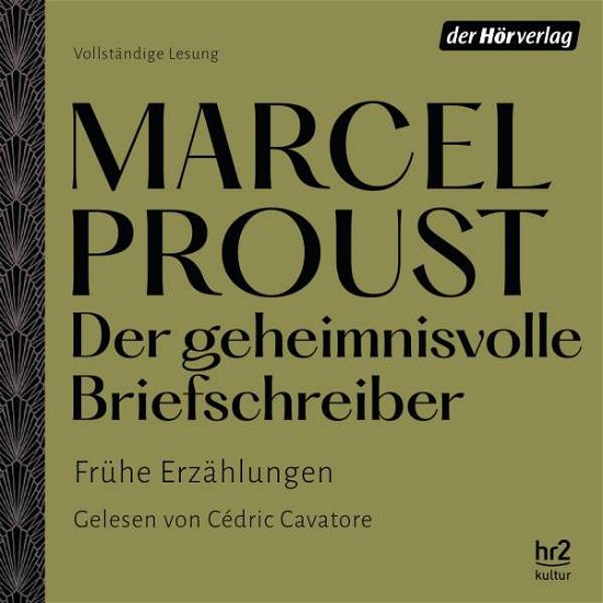 Cover for Marcel Proust · CD Der geheimnisvolle Briefsch (CD)