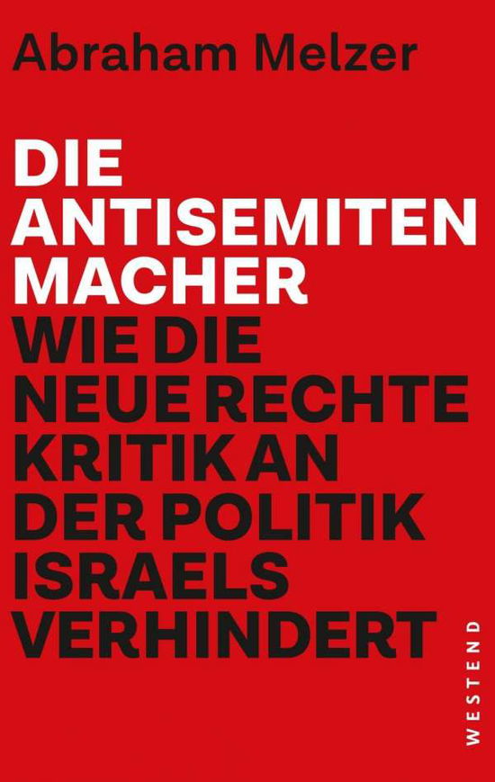 Cover for Melzer · Die Antisemitenmacher (Book)