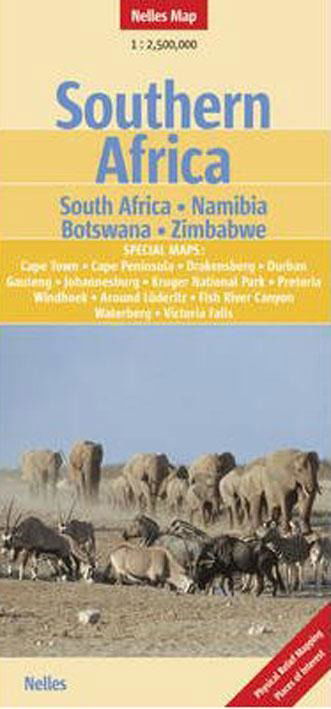 Cover for Nelles Verlag · Southern Africa : South Africa, Namibia, Botswana, Zimbabwe (Hardcover Book) [1. wydanie] (2010)