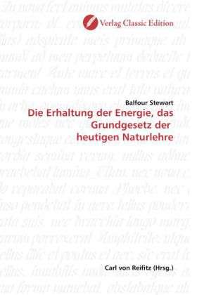 Cover for Stewart · Die Erhaltung der Energie, das (Book)