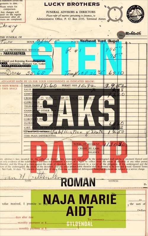 Cover for Naja Marie Aidt · Sten saks papir (Sewn Spine Book) [1.º edición] (2012)