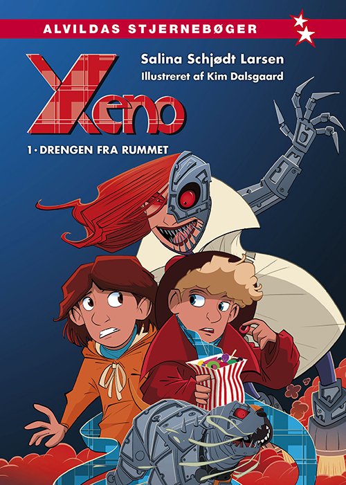 Cover for Salina Schjødt Larsen · Xeno: Xeno 1: Drengen fra rummet (Indbundet Bog) [1. udgave] (2021)